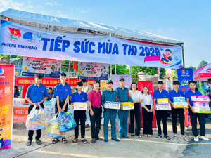 HỘI LIÊN HIỆP PHỤ NỮ PHƯỜNG MINH HƯNG ĐỒNG HÀNH CÙNG HOẠT ĐỘNG TIẾP SỨC MÙA THI NĂM 2026