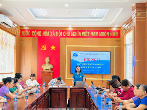 HỘI LHPN PHƯỜNG MINH HƯNG TỔ CHỨC HỌP BAN CHẤP HÀNH (MỞ RỘNG) TRIỂN KHAI CÔNG TÁC SẮP XẾP, KIỆN TOÀN CÁC CHI HỘI PHỤ NỮ