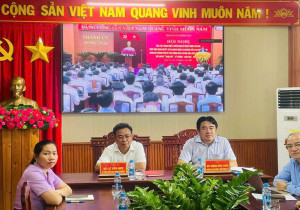 ĐẢNG ỦY PHƯỜNG MINH HƯNG THAM DỰ HỘI NGHỊ SƠ KẾT CÔNG TÁC XÂY DỰNG ĐẢNG TRÊN LĨNH VỰC TỔ CHỨC, TUYÊN GIÁO VÀ DÂN VẬN 6 THÁNG ĐẦU NĂM 2026