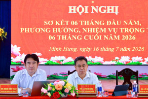ĐẢNG ỦY PHƯỜNG MINH HƯNG TỔ CHỨC HỘI NGHỊ BAN CHẤP HÀNH ĐẢNG BỘ PHƯỜNG LẦN THỨ 4 (MỞ RỘNG), NHIỆM KỲ 2025 – 2030.