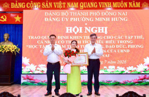 GƯƠNG ĐIỂN HÌNH HỌC TẬP VÀ LÀM THEO TƯ TƯỞNG, ĐẠO ĐỨC, PHONG CÁCH HỒ CHÍ MINH
