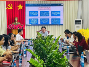 ĐẢNG BỘ PHƯỜNG MINH HƯNG THAM DỰ HỘI NGHỊ TOÀN QUỐC NGHIÊN CỨU, QUÁN TRIỆT, HỌC TẬP NGHỊ QUYẾT SỐ 10-NQ/TW CỦA BỘ CHÍNH TRỊ