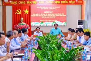Đoàn giám sát Ban Kinh tế - Ngân sách HĐND thành phố Đồng Nai làm việc với phường Minh Hưng về quản lý, sử dụng tài sản công