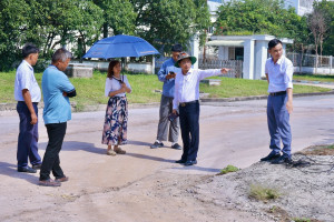 Phường Minh Hưng tập trung tháo gỡ khó khăn vướng mắc, đẩy nhanh giải phóng mặt bằng các tuyến đường 24, 37 và 59.