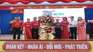 PHƯỜNG MINH HƯNG TỔ CHỨC ĐẠI HỘI ĐẠI BIỂU HỘI CHỮ THẬP ĐỎ LẦN THỨ I, NHIỆM KỲ 2026 – 2031