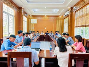 UBMTTQ VIỆT NAM PHƯỜNG MINH HƯNG TỔ CHỨC HỘI NGHỊ GIAO BAN CÔNG TÁC MẶT TRẬN THÁNG 9/2026