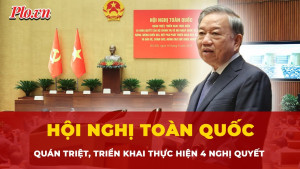 HỘI NGHỊ TOÀN QUỐC QUÁN TRIỆT, TRIỂN KHAI, THỰC HIỆN 04 NGHỊ QUYẾT CỦA BỘ CHÍNH TRỊ