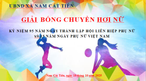 Hoạt động chào mừng kỷ niệm 95 năm ngày thành lập Hội LHPN Việt Nam và 15 năm ngày Phụ nữ Việt Nam