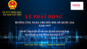 XÃ NAM CÁT TIÊN TRIỂN KHAI CHIẾN DỊCH “PHỔ CẬP CHỮ KÝ SỐ CHO NGƯỜI DÂN TRONG 30 NGÀY”