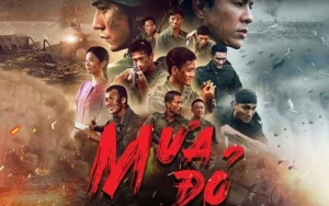 Poster Phim "Mưa đỏ"