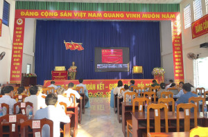 ĐẢNG ỦY XÃ NAM CÁT TIÊN DỰ HỘI NGHỊ BÁO CÁO VIÊN TRUNG ƯƠNG THÁNG 01 NĂM 2026