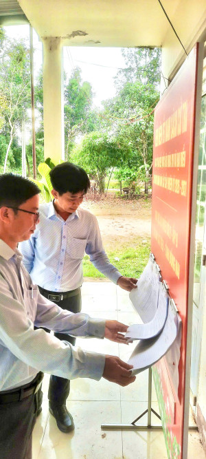 XÃ NAM CÁT TIÊN TỔ CHỨC ĐOÀN CÔNG TÁC KIỂM TRA CÁC KHU VỰC BẦU CỬ ĐẠI BIỂU QUỐC HỘI KHÓA XVI VÀ ĐẠI BIỂU HỘI ĐỒNG NHÂN DÂN CÁC CẤP, NHIỆM KỲ 2026 - 2031 TRÊN ĐỊA BÀN XÃ