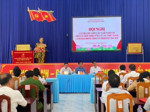 ĐẢNG UỶ XÃ NAM CÁT TIÊN TỔ CHỨC HỘI NGHỊ CÁN BỘ CHỦ CHỐT LẤY Ý KIẾN ĐỐI VỚI NHÂN SỰ GIỚI THIỆU ỨNG CỬ CHỨC DANH LÃNH ĐẠO HỘI ĐỒNG NHÂN DÂN, UỶ BAN NHÂN DÂN NHIỆM KỲ 2026-2031