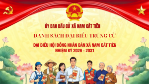 [INFOGRAPHIC] CÔNG BỐ DANH SÁCH NGƯỜI TRÚNG CỬ ĐẠI BIỂU HỘI ĐỒNG NHÂN DÂN XÃ NAM CÁT TIÊN