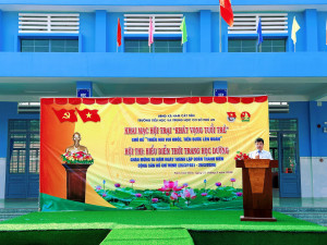 NGÀY HỘI THỂ THAO  “THIẾU NHI VUI KHỎE – TIẾN BƯỚC LÊN ĐOÀN”