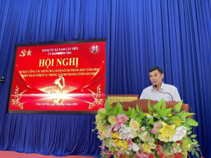 HỘI NGHỊ SƠ KẾT CÔNG TÁC KIỂM TRA, GIÁM SÁT 06 THÁNG ĐẦU NĂM 2026; TRIỂN KHAI NHIỆM VỤ 06 THÁNG CUỐI NĂM 2026