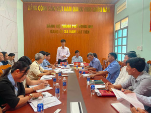 THƯỜNG TRỰC ĐẢNG ỦY XÃ LÀM VIỆC VỚI BAN CHỈ ĐẠO NÔNG THÔN...