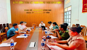 BAN ĐẠI DIỆN HĐQT NHCSXH XÃ NAM CÁT TIÊN HỌP ĐÁNH GIÁ HOẠT ĐỘNG TÍN DỤNG CHÍNH SÁCH QUÝ II NĂM 2026