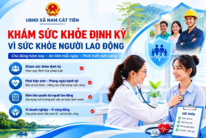 THÔNG BÁO TRIỂN KHAI KHÁM SỨC KHỎE ĐỊNH KỲ CHO  NGƯỜI LAO ĐỘNG NĂM 2026