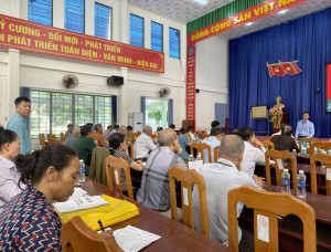 ĐỐI THOẠI TRỰC TIẾP GIỮA CHỦ TỊCH UBND XÃ NAM CÁT TIÊN VỚI NHÂN DÂN ẤP NAM CÁT TIÊN 1, NĂM 2026