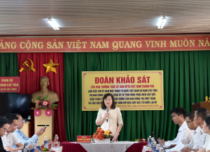 ỦY BAN MTTQ VIỆT NAM THÀNH PHỐ ĐỒNG NAI KHẢO SÁT HOẠT ĐỘNG MẶT TRẬN SAU SẮP XẾP VÀ TRAO NHÀ ĐẠI ĐOÀN KẾT TẠI XÃ NAM CÁT TIÊN