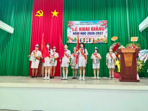 TRƯỜNG TH&THCS PHÚ AN LONG TRỌNG TỔ CHỨC LỄ KHAI GIẢNG NĂM HỌC 2026-2027