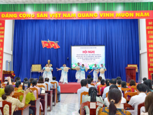 HỘI NGHỊ TỔNG KẾT NĂM HỌC 2025 – 2026, TRIỂN KHAI NHIỆM VỤ NĂM HỌC 2026-2027 VÀ TUYÊN DƯƠNG - KHEN THƯỞNG CÁC TẬP THỂ, CÁ NHÂN CÓ THÀNH TÍCH XUẤT SẮC TRONG NĂM HỌC 2025-2026 CỦA NGÀNH GIÁO DỤC VÀ ĐÀO TẠO TRÊN ĐỊA BÀN XÃ NAM CÁT TIÊN