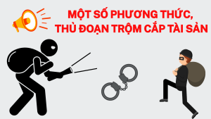 Công an xã Nghĩa Trung thông báo về một số phương thức, thủ đoạn trộm cắp tài sản