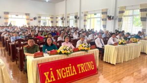 CÔNG AN XÃ NGHĨA TRUNG CÔNG BỐ QUYẾT ĐỊNH