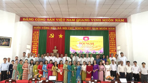 Ủy ban MTTQVN xã Nghĩa Trung tổ chức hội nghị lần thứ I, nhiệm kỳ 2024-2029