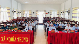 Đảng bộ UBND xã Nghĩa Trung tổ chức Đại hội lần thứ I