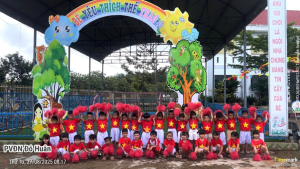 Trường Mẫu giáo Sao Mai tổ chức nhiều hoạt động chào mừng kỷ niệm 80 năm Cách mạng Tháng Tám và Quốc khánh 2/9