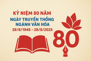 Kỷ niệm 80 năm ngày thành lập Ngành Văn hóa
