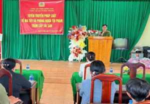 Hãy cùng nhau ngăn chặn ma túy vì tương lai tươi sáng ngày mai