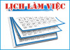 Lịch làm việc UBND xã Nghĩa Trung tuần thứ 32/2025