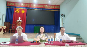 Đảng ủy xã Nghĩa Trung họp rút kinh nghiệm sau Đại hội Đại biểu Đảng bộ xã lần thứ I, nhiệm kỳ 2025 - 2030