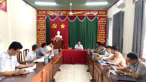 Xã Nghĩa Trung tăng cường công tác quản lý chợ và vệ sinh môi trường