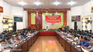 Hội đồng nghĩa vụ quân sự xã tổ chức hội nghị xét duyệt tuyển chọn công dân nhập ngũ năm 2026