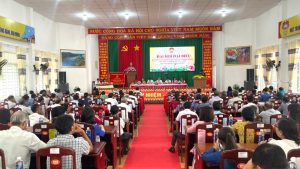 UBMTTQVN xã Nghĩa Trung tổ chức Đại hội đại biểu lần thứ I, nhiệm kỳ 2025-2030 (phiên thứ Nhất)