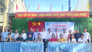 Xã Nghĩa Trung tổ chức lễ khai mạc Tuần lễ hưởng ứng học tập suốt đời năm 2025