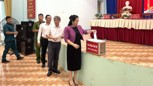 Hội nghị Ban Chấp hành Đảng ủy xã Nghĩa Trung lần thứ I