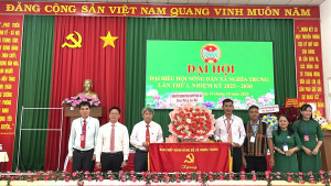 Hội Nông dân xã Nghĩa Trung tổ chức thành công Đại hội đại biểu lần thứ nhất, nhiệm kỳ 2025 – 2030