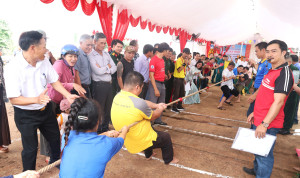 Thôn 1 xã Nghĩa Trung tổ chức Ngày hội Đại đoàn kết toàn dân tộc năm 2025