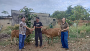 Nghĩa Trung tiếp tục trao sinh kế, thắp lên hy vọng thoát nghèo bền vững