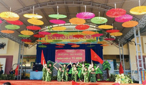 Trường Mẫu giáo Sao Mai, xã Nghĩa Trung tổ chức hoạt động trải nghiệm