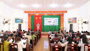 Xã Nghĩa Trung dự Hội nghị trực tuyến học tập, quán triệt Nghị quyết Đại hội đại biểu Đảng bộ tỉnh lần thứ nhất, nhiệm kỳ 2025–2030