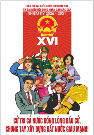 Tuyên truyền bầu cử ĐBQH khóa XVI và ĐB HĐND các cấp nhiệm kỳ 2026 - 2031