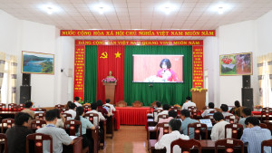 Xã Nghĩa Trung dự sinh hoạt chi bộ tháng 01 năm 2026