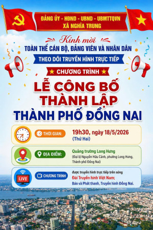 LỄ CÔNG BỐ THÀNH LẬP THÀNH PHỐ ĐỒNG NAI ✨