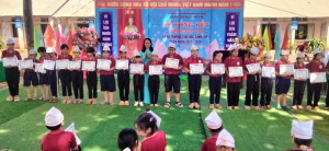 Trường Tiểu học Lê Văn Tám tổ chức Lễ tổng kết năm học 2025 – 2026 và ra trường cho học sinh lớp 5.